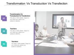 Transformation vs transduction vs transfection ppt powerpoint presentation icon clipart cpb