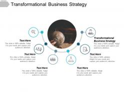 Transformational business strategy ppt powerpoint presentation show smartart cpb