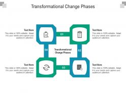 Transformational change phases ppt powerpoint presentation pictures topics cpb