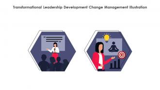 Transformational Leadership Development Change Management Illustration