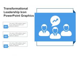 Transformational leadership icon powerpoint graphics
