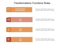 Transformations functions rules ppt powerpoint presentation file deck cpb
