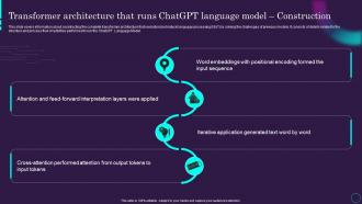 Transformer Language Model Construction Chatgpt Ai Powered Architecture Explained ChatGPT SS