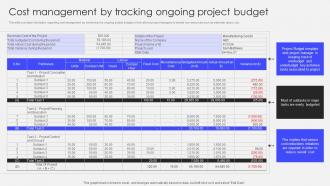 Transforming Corporate Performance Cost Management By Tracking Ongoing Project