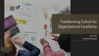 Transforming Culture For Organizational Excellence PPT Guidelines AT