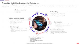 Transforming From Traditional Freemium Digital Business Model Framework DT SS