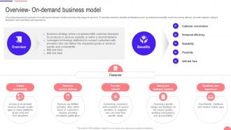 Transforming From Traditional Overview On Demand Business Model DT SS