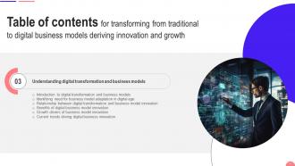 Transforming From Traditional To Digital Business Models Deriving Innovation And Growth DT CD Image Editable