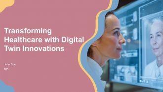 Transforming Healthcare With Digital Twin Innovations PPT Example ACP