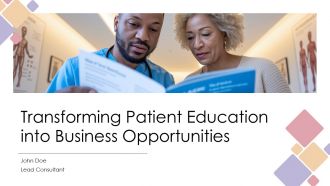 Transforming Patient Education Into Business Opportunities PPT Example ACP