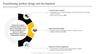Transforming Product Design And Development Enabling Smart Production DT SS