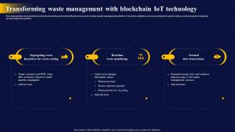 Transforming Waste Management The Ultimate Guide To Blockchain Integration IoT SS