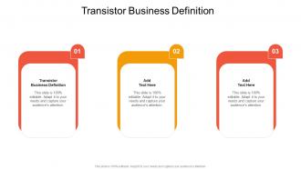 Transistor Business Definition In Powerpoint And Google Slides Cpb