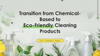 Transition From Chemical Based To Eco Friendly Cleaning Products Ppt Template Sustainability CD