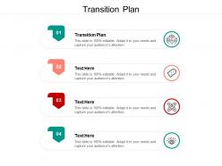 Transition plan ppt powerpoint presentation ideas grid cpb