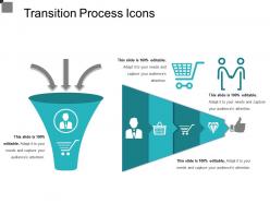 Transition process icons