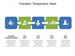 Transition temperature steel ppt powerpoint presentation icon tips cpb