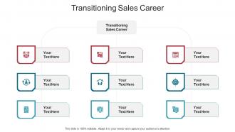 Transitioning sales career ppt powerpoint presentation examples cpb