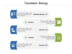 Translation biology ppt powerpoint presentation layouts deck cpb