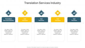 Translation Services Industry In Powerpoint And Google Slides Cpb