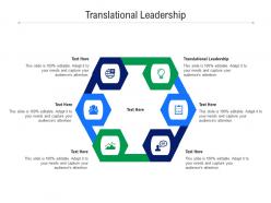 Translational leadership ppt powerpoint presentation layouts outline cpb