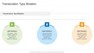 Translocation Type Mutation In Powerpoint And Google Slides Cpb