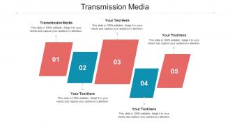 Transmission media ppt powerpoint presentation ideas background designs cpb