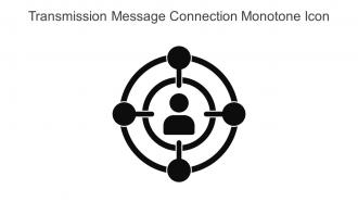 Transmission Message Connection Monotone Icon In Powerpoint Pptx Png And Editable Eps Format