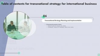 Transnational Strategy For International Business Strategy CD V Interactive Good