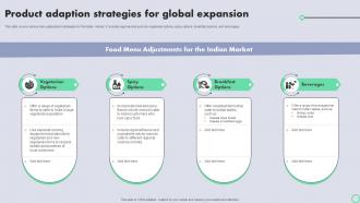 Transnational Strategy For International Product Adaption Strategies For Global Expansion Strategy SS V