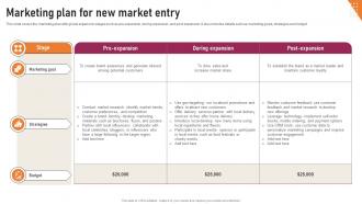 Transnational Strategy Marketing Plan For New Market Entry Strategy SS V