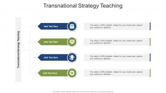 Transnational Strategy Teaching In Powerpoint And Google Slides Cpb