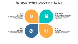 Transparency business communication ppt powerpoint presentation ideas slideshow cpb