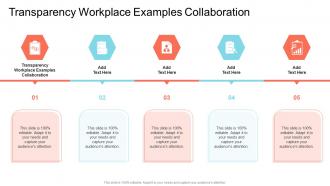 Transparency Workplace Examples Collaboration In Powerpoint And Google Slides Cpb