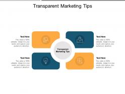 Transparent marketing tips ppt powerpoint presentation layouts layouts cpb