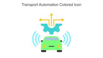 Transport Automation Colored Icon In Powerpoint Pptx Png And Editable Eps Format