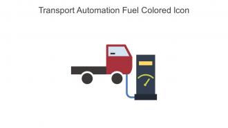 Transport Automation Fuel Colored Icon In Powerpoint Pptx Png And Editable Eps Format