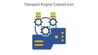 Transport Engine Colored Icon In Powerpoint Pptx Png And Editable Eps Format