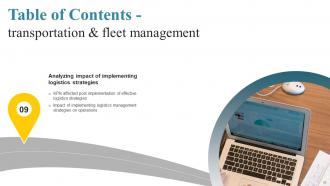 Transportation And Fleet Management Powerpoint Presentation Slides Analytical Best