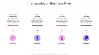 Transportation Business Plan In Powerpoint And Google Slides Cpb