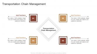 Transportation Chain Management In Powerpoint And Google Slides Cpb