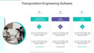 Transportation Engineering Software In Powerpoint And Google Slides Cpb