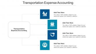 Transportation Expense Accounting Ppt Powerpoint Presentation File Picture Cpb