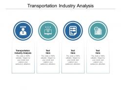 Transportation industry analysis ppt powerpoint presentation gallery outfit cpb