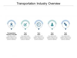 Transportation industry overview ppt powerpoint presentation portfolio example file cpb