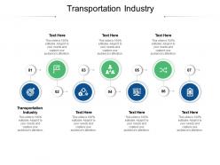 Transportation industry ppt powerpoint presentation slides outfit cpb