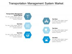 Transportation management system market ppt presentation professional outfit cpb