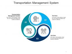 Transportation management system ppt powerpoint presentation portfolio show cpb