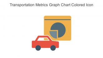 Transportation Metrics Graph Chart Colored Icon In Powerpoint Pptx Png And Editable Eps Format