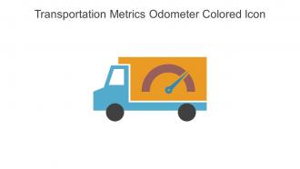 Transportation Metrics Odometer Colored Icon In Powerpoint Pptx Png And Editable Eps Format